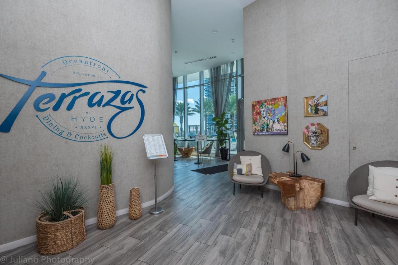 Ocean View 1 Bed On The Beach 19Th Floor Hollywood Hallandale Beach Ngoại thất bức ảnh