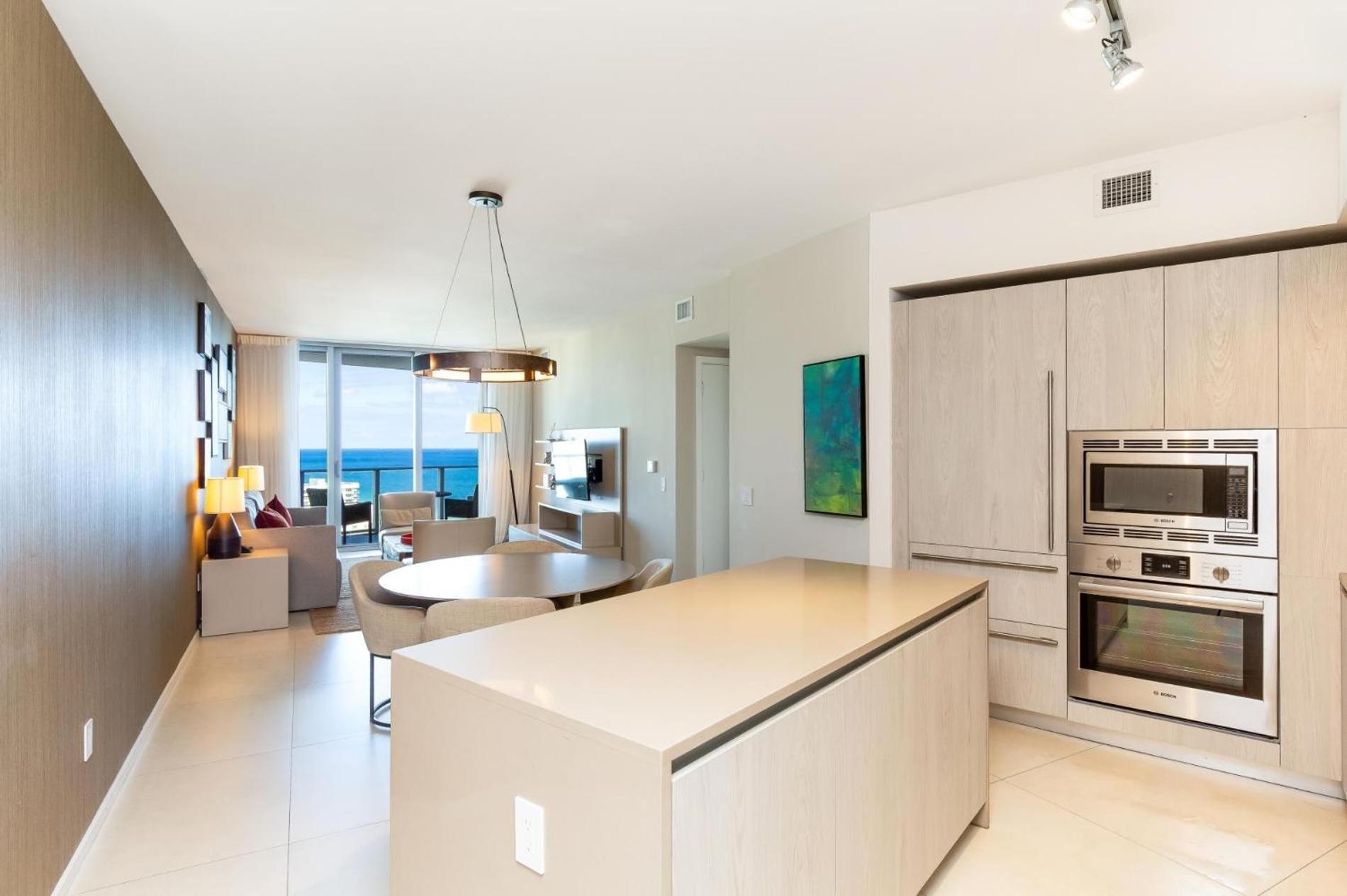 Ocean View 1 Bed On The Beach 19Th Floor Hollywood Hallandale Beach Ngoại thất bức ảnh